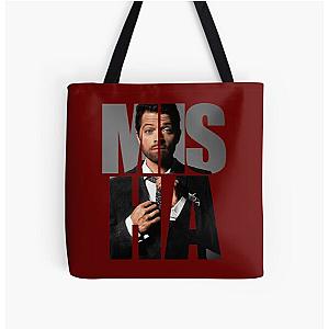 Misha Misha Misha Collins All Over Print Tote Bag