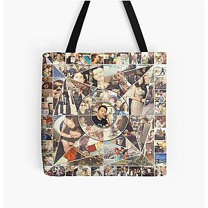 Misha Collins Collage All Over Print Tote Bag