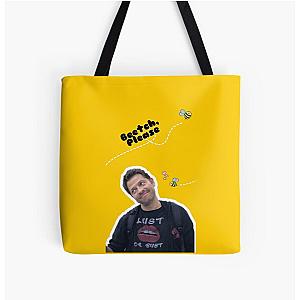 Misha Collins Beetch Please All Over Print Tote Bag