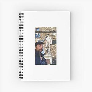 Silly Misha Collins  Spiral Notebook