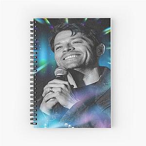 Misha Collins aesthetic Spiral Notebook