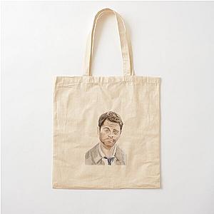 Castiel Misha collins Cotton Tote Bag