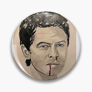 Misha Collins Portrait  Pin