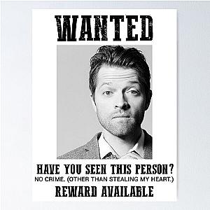 wanted: misha collins Poster