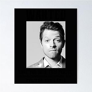 Wanted Misha Collins Poster