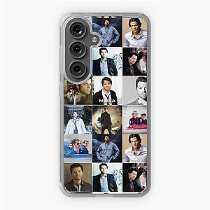 Misha Collins Photo Collage Samsung Galaxy Soft Case