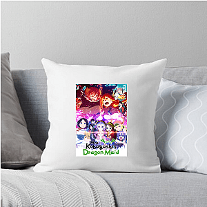 Miss Kobayashi's Dragon Maid Living With Dragons Miss Kobayashi's Dragon Maid Pillows Cover