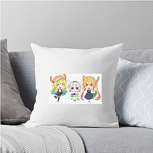 Miss Kobayashi's Dragon Maid Dragon Maid Cafe Miss Kobayashi's Dragon Maid Pillows Cover