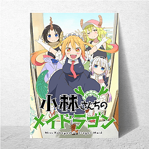 Miss Kobayashi's Dragon Maid Best Maid Tohru Miss Kobayashi's Dragon Maid Posters