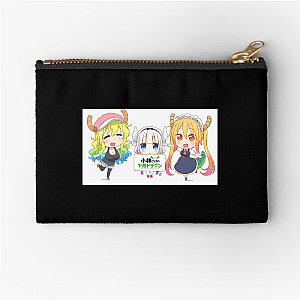 Miss Kobayashi's Dragon Maid Dragon Maid Cafe Miss Kobayashi's Dragon Maid Zipper Pouches