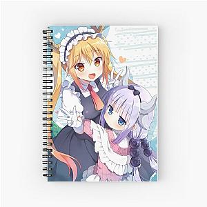 Kanna Kamui Miss Kobayashi Dragon Maid Design Spiral Notebook