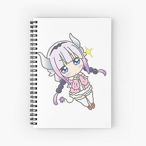 Determined Kanna Sticker- Outro Miss Kobayashi's Dragon Maid Spiral Notebook