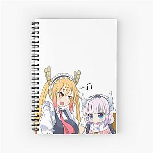 Kawaii Tohru Kanna Miss Kobayashi's Dragon Maid Spiral Notebook