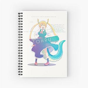 miss kobayashi's dragon maid tohru Spiral Notebook