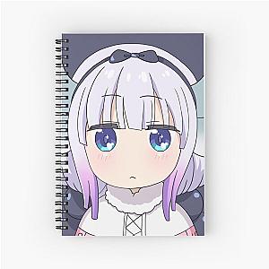 Kanna miss kaboyashis dragon maid anime Spiral Notebook