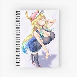 Lucoa Miss Kobayashi Dragon Maid Drawing For Otaku Spiral Notebook