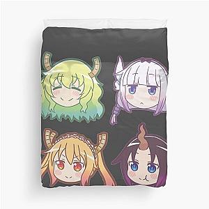 Miss Kobayashis dragon maid cute sticker Duvet Cover