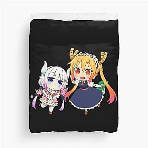 Kanna and Tohru - Miss Kobayashi's Dragon Maid Duvet Cover