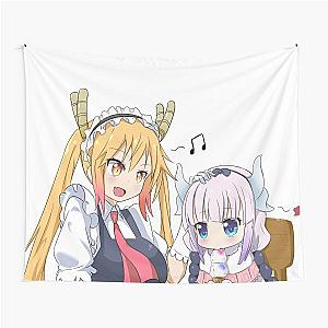 Kawaii Tohru Kanna Miss Kobayashi's Dragon Maid Tapestry