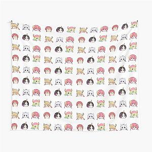 Miss Kobayashi's Dragon Maid Chibi Heads Tapestry