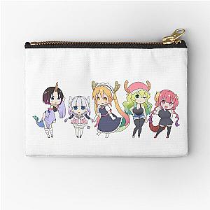 Miss Kobayashi's Dragon Chibis Zipper Pouch