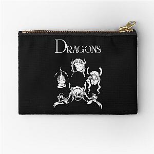 MISS  KOBAYASHI'S DRAGON MAID: DRAGONS (GRUNGE STYLE) Zipper Pouch