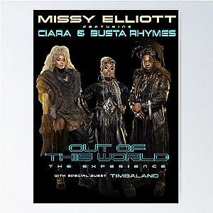 Missy Elliott Rap Tour Poster