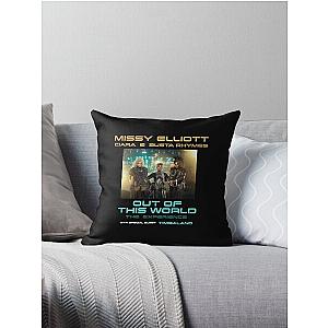 Missy Elliott 2024 Tour Throw Pillow