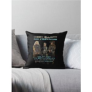 Missy Elliott Rap Tour Throw Pillow