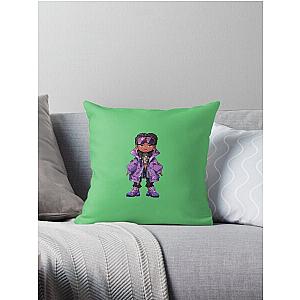 Missy Elliott cartoon Throw Pillow