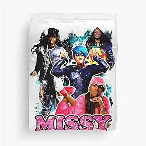 Vintage Inspired Missy Elliott Hip Hop Rap Tee Duvet Cover