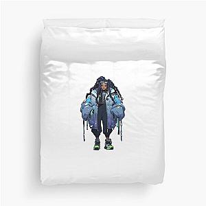 Missy Elliott cartoon Duvet Cover