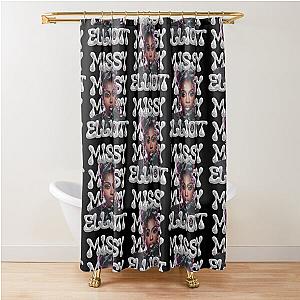 Missy Elliott Music Shower Curtain