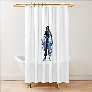 Missy Elliott cartoon Shower Curtain