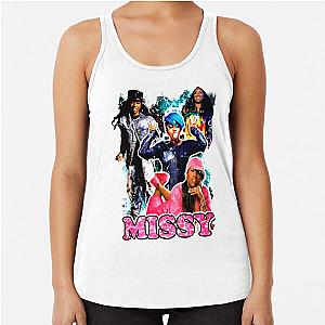 Vintage Inspired Missy Elliott Hip Hop Rap Tee Racerback Tank Top