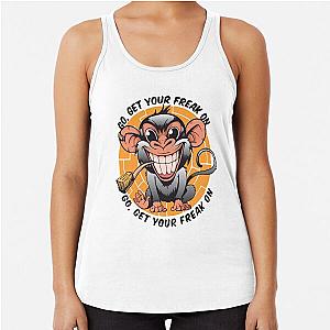 The Secret Of Missy Elliott Racerback Tank Top