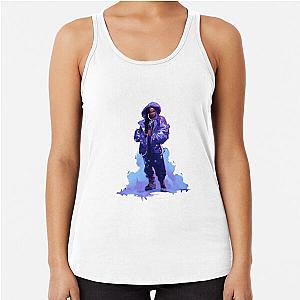 Missy Elliott cartoon Racerback Tank Top