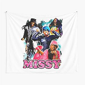 Vintage Inspired Missy Elliott Hip Hop Rap Tee Tapestry