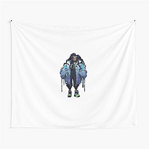 Missy Elliott cartoon Tapestry