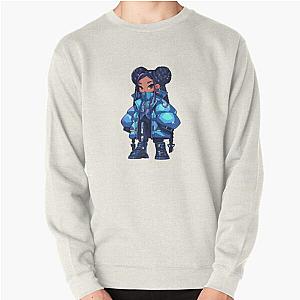 Missy Elliott cartoon Pullover Sweatshirt