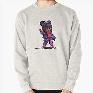 Missy Elliott cartoon Pullover Sweatshirt