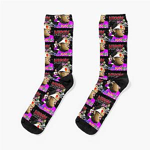 Vintage Missy Elliott Rap Retro Socks