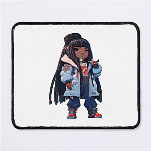 Missy Elliott cartoon Mouse Pad