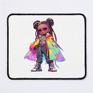 Missy Elliott cartoon Mouse Pad