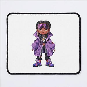 Missy Elliott cartoon Mouse Pad