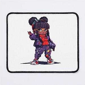 Missy Elliott cartoon Mouse Pad