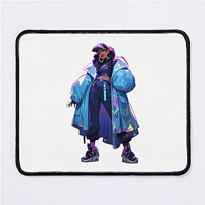 Missy Elliott cartoon Mouse Pad