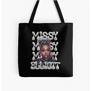 Missy Elliott Music All Over Print Tote Bag