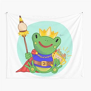 mizkif frog fanart Tapestry