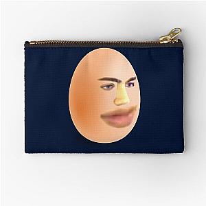 Streamer Emotes Mizkif Egg Egger Zipper Pouch